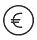 Icono que representa el símbolo del euro