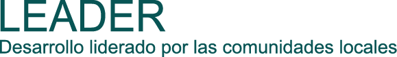 Logo LEADER Desarrollo liderado por las Comunidades locales